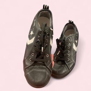 Converse Black and White Athletic Shoes